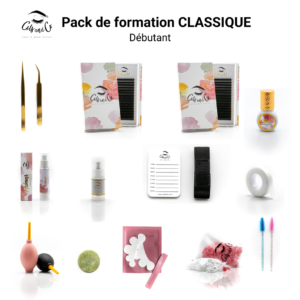 Pack formation extension de cils